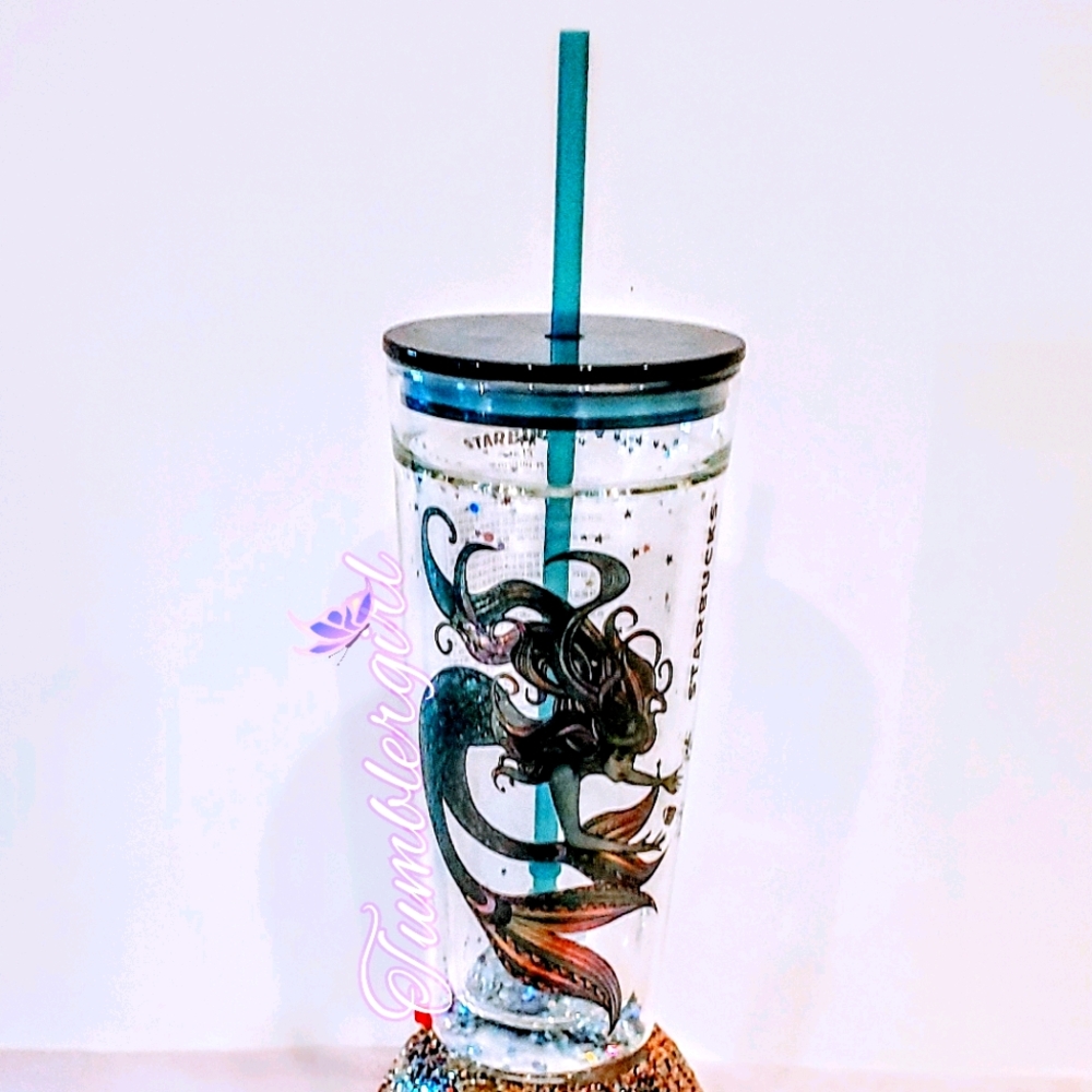 Starbucks Glass Glitter Siren VHTF! BNWT